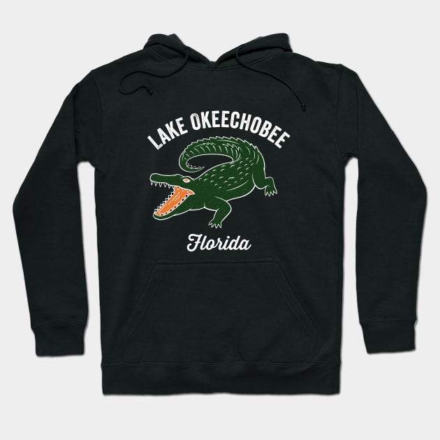 Lake Okeechobee Florida Hoodie by Eureka Shirts